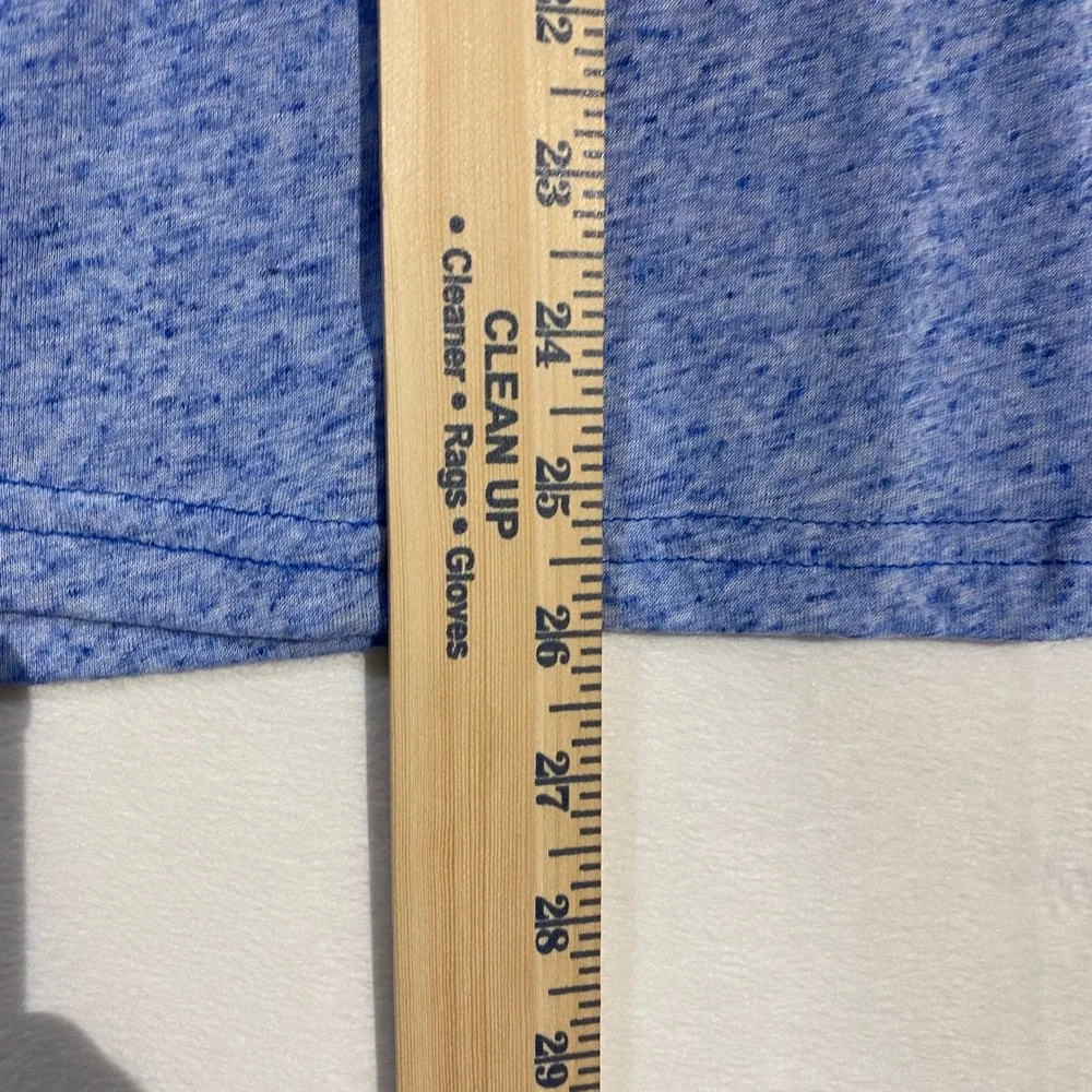 NBA Dallas Mavericks Womens XL Long Sleeve Raglan T-Shirt Blue Heather - Picture 5 of 9